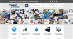 Desktop Screenshot of oasistechnosoft.com